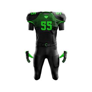 Maillots de football américain pour hommes uniformes de football bon marché personnalisés maillot de haute qualité broderie d'impression numérique - Product Image 3