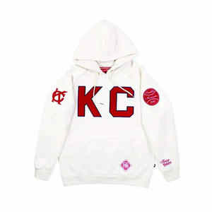 Sudadera con capucha de invierno de lana recortada con cremallera personalizada para hombre de alta calidad 100% algodón forrado desgastado de gran tamaño sólido fabricante directo - Product Image 3