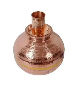 With Lid Copper Water Dispenser Copper Plated Dispenser Water Storage Design Indoor Decor Farmhouse And Home Kitchenware Usage