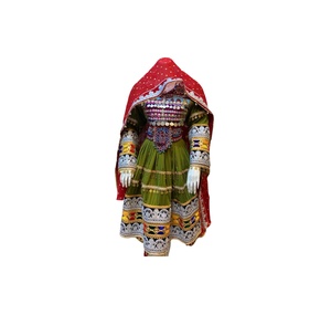 Vestidos Kuchi afganos Vestido kuchi vintage étnico tribal, vestidos de colores vibrantes tradicionales de fiesta Kuchi afgano/Pakistán - Product Image 4