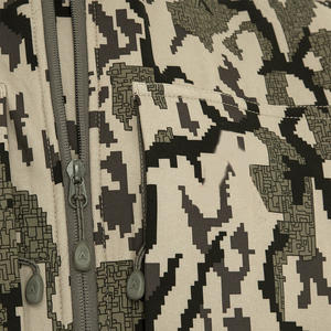 Camisa de caza fabricada profesional cuello alto transpirable verano adecuado disponible colores sólidos para impresión por sublimación - Product Image 4