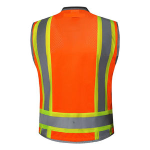 Veste réfléchissante de sécurité réfléchissante, vêtement de sécurité, logo personnalisable résistant, gilet de sécurité réfléchissant haute visibilité - Product Image 6