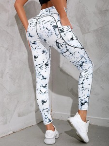 Custom Logo Activewear Gym Fitness Wear Workout <b>Leggings</b> Fashionable Women <b>Leggings</b> for Sale - Product Image 3