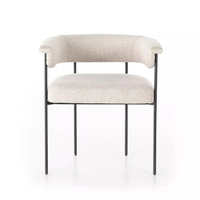 Fauteuil de restaurant moderne en fer – Mobilier commercial durable et écologique pour hôtels, centres commerciaux, écoles, salons, gymnases et salles à manger