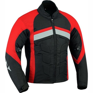 Veste en cuir de moto d'hiver à la mode pour hommes, approvisionnement en usine, col montant, vêtements de course automobile respirants bon marché pour moto - Product Image 4