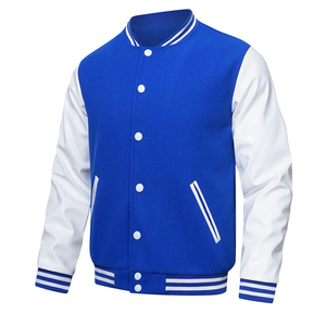 Veste de baseball universitaire pour hommes Veste de baseball universitaire pour hommes Manteau Letterman en laine et cuir de qualité supérieure pour hommes et femmes - Product Image 2