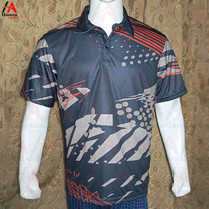 Camisetas de cuello Polo para hombre en negro con logotipo bordado Algodón transpirable Tallas grandes para polos - Product Image 1