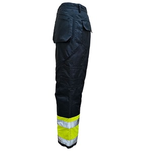 Pantalons de sécurité haute visibilité pantalons de construction pour hommes imperméable réfléchissant usine OEM respirant confort fit approvisionnement - Product Image 4
