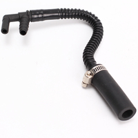 Kit de réparation de pompe de compresseur de Suspension pneumatique tuyau d'air incurvé + tuyau ondulé pour VW Touareg Porsche Cayenne 7L8616006