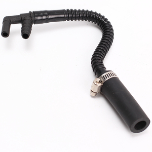 Air Suspension Compressor Pump Repair Kit Curved air pipe+Corrugated pipe for VW Touareg Porsche Cayenne 7L0616007A 7L8616006