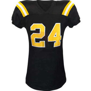 Ensemble de maillots de football américain imprimés par sublimation avec double couche de tissu uniforme grande taille de haute qualité pour homme - Product Image 6