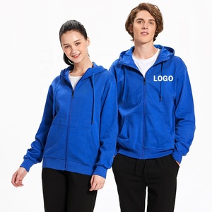 Sudaderas con cremallera Bajo MOQ Fabricante al por mayor Suministro directo de fábrica Sudaderas con capucha con cremallera para hombres en blanco Premium - Product Image 2