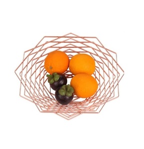 Cesta de fruta de forma redonda de diseño moderno, cesta de fruta multicolor de alambre de metal de gran calidad para accesorios de cocina, precio más barato - Product Image 5