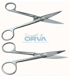 Tijeras médicas Portaagujas quirúrgicos de carburo de tungsteno de 270mm con paso de dentado Tijeras quirúrgicas básicas Instrumentos - Product Image 3