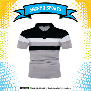 Polo en coton de luxe de haute qualité pour hommes T-shirt tricoté en polyester avec logo et design personnalisé pour hommes, - Product Image 5