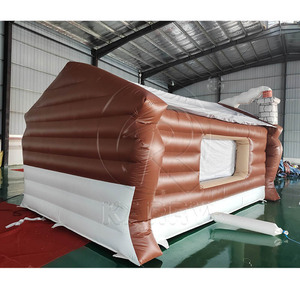 Carpa Inflable Navideña con Diseño de Cueva de Santa Claus, Casa Inflable Comercial para Fiestas, Estructura para Eventos Publicitarios al Aire Libre - Product Image 2