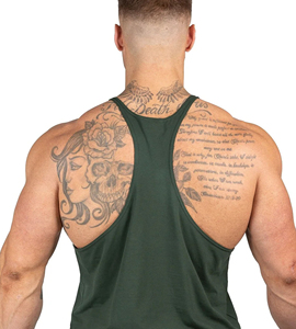 เสื้อกล้ามสำหรับผู้ชายคอลเลคชั่นแบบถักสำหรับฤดูร้อนแห้งเร็ว - Product Image 6