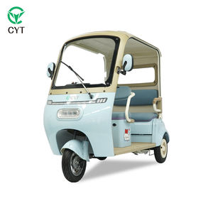 Fornitore Cinese di E-Rickshaw con Autonomia di 50km, <span class=keywords><strong>Tuk</strong></span> <span class=keywords><strong>Tuk</strong></span> Elettrico a Tre Ruote per 3 Passeggeri - Product Image 5