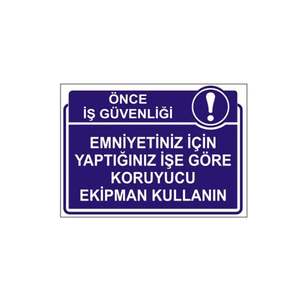 <b>Electronic</b> Safety <b>Sign</b> Use Protective Equipment Appropriate to Your Job for Your Safety - Product Image 1