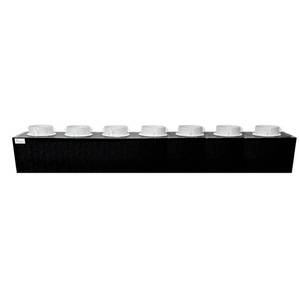 Plénum en polyuréthane expansé avec 7 sorties et 7 raccords coniques de 100, 127, 150 mm pour systèmes CVC - Product Image 3