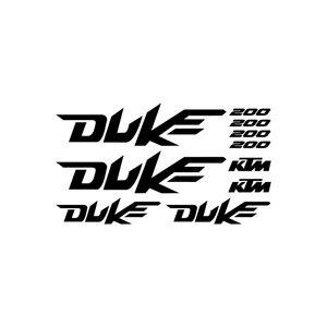 Cho đối với 200 <span class=keywords><strong>Duke</strong></span> xe máy Sticker Set tùy chỉnh đồ họa tăng cường cho đi xe của bạn Thổ Nhĩ Kỳ - Product Image 1