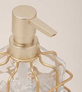 "ชุดอ่างอาบน้ำที่สง่างามเหนือกาลเวลาในชุดทองเหลืองโบราณเสร็จสิ้นคอลเลกชันที่ได้แรงบันดาลใจจากวินเทจสำหรับลุคคลาสสิกหรูหรา" - Product Image 4