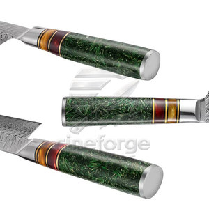 Best Material Steel Wholesale Damascus Chef <b>Knives</b> <b>Set</b> Heavy Duty New Design Damascus Chef <b>Knives</b> <b>Set</b> - Product Image 3
