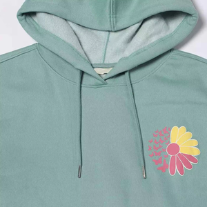 Sweat-shirts oversize pour femmes, style vintage, en toile 100% coton, imprimés, coupe-vent, imperméables, pour l'hiver, avec badge sur le devant - Product Image 4