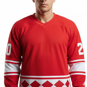 Jersey de Hockey sobre Hielo de Nuevo Estilo para Práctica, Servicio OEM, Diseño Personalizado, Jersey de Hockey sobre Hielo Más Vendido - Product Image 2