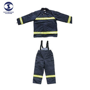 Combinaison de <span class=keywords><strong>pompier</strong></span> homologuée EN469, norme européenne, pour la lutte contre les incendies et le sauvetage - Product Image 1