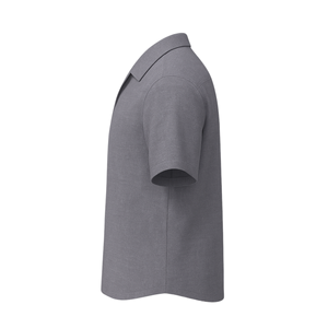 Vente en gros de chemises de compression décontractées personnalisées pour hommes 100% polyester Prix compétitif OEM Services de traitement de vêtements Motif d'impression - Product Image 4