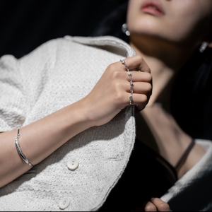 ODM OEM 925 <b>Sterling</b> <b>Silver</b> <b>Bracelet</b> for Women Rose Gold Plated <b>Bracelet</b> Charm Chain - Product Image 6