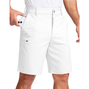 Smart Casual <b>Chino</b> <b>Shorts</b> Men Twill Cotton Bottoms Slim Fit Plain Khaki Summer Trousers Classic Social <b>Short</b> Pant - Product Image 3