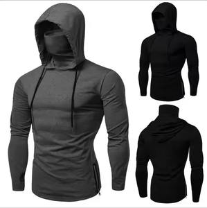 Nouveaux vêtements FaceCover Zipper Hoodies Respirant Coton Mélangé Basiques avec Réglable Nouvelle Arrivée Crochet Armure pour Winter2026 - Product Image 1