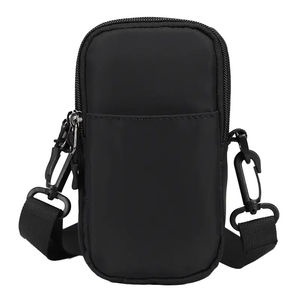Bolso Bandolera de Cuero Negro al por Mayor, para Uso Diario y Viajes, Ajustable, Ligero, con Múltiples Bolsillos, Clásico, Formal e Informal - Product Image 3