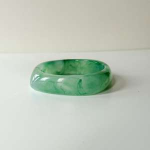 Bracelets en résine colorés, bracelets épais et modernes à superposer, taille et forme personnalisables, bracelets surdimensionnés pour filles, cadeau - Product Image 6