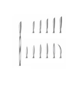 Steel <b>Scalpel</b> Stenotomes Resection <b>Knives</b> CE ISO13485 Certified Hospital Use Surgical Kit by SurgiRight - Product Image 3