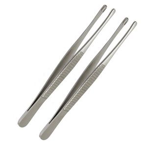 Instruments chirurgicaux vétérinaires de dissection et de préhension, pinces à tissus russes manuelles en acier inoxydable de haute qualité, certifiées CE - Product Image 3