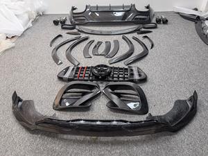 Pièces d'<span class=keywords><strong>auto</strong></span> en Fiber de carbone Runde pour mercedes-benz GLE coupé <span class=keywords><strong>63</strong></span>/53 Version sportive mise à niveau Br Bu Kit de carrosserie Grille de pare-chocs de voiture Tuyere - Product Image 6