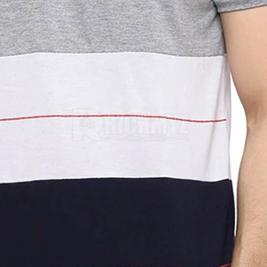 Camisetas Personalizadas para Hombre al Mejor Precio y con MOQ Bajo, Estilo Urbano, Camiseta de Media Manga Elegante, Camisetas de Panel Personalizadas de Primera Calidad - Product Image 6