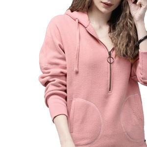 Sudadera con Capucha de Invierno para Mujer, de Alta Calidad, Manga Larga, Transpirable, de Secado Rápido, Personalizable, al por Mayor, Ropa Urbana - Product Image 4