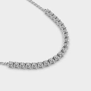 Conjunto de Joyería de Compromiso y Aniversario en Oro Amarillo con Moissanita Subtle Poise - Product Image 4