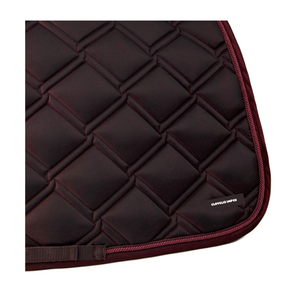 Tapis de selle western haut de gamme matelassé en diamant, doublé polaire doux, respirant, confortable pour l'entraînement équestre, personnalisable, vente en gros - Product Image 2