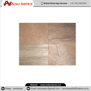 Venta al por mayor de cobre pulido Slatestone azulejo de piedra natural de primera calidad para proyectos de baño acabado superficial pulido ¡Pida ahora! - Product Image 5