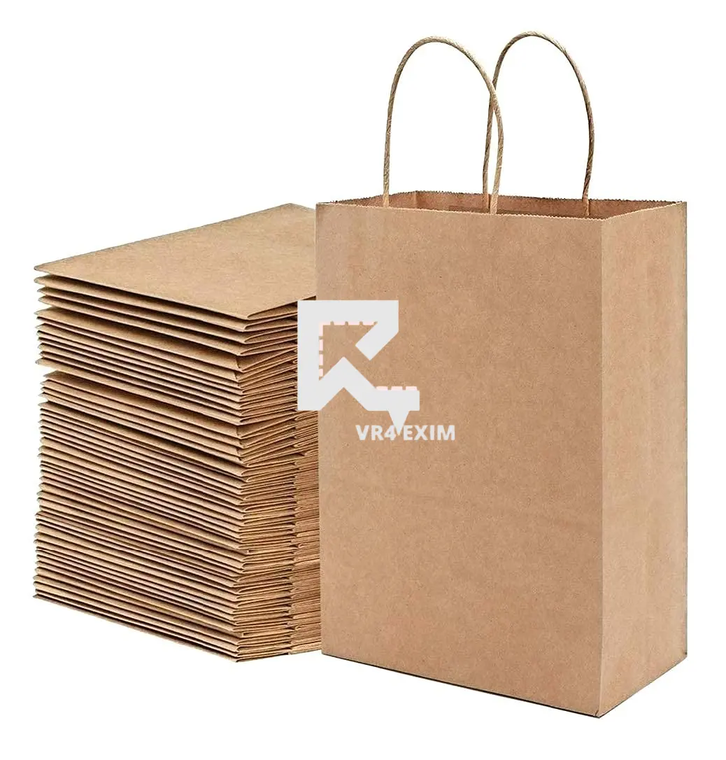 Export Quality Paper Bags for Gourmet Food Stores in France