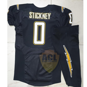 Uniformes de fútbol profesionales personalizados, camiseta de fútbol americano reversible, venta al por mayor - Product Image 4