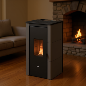 Estufa de Pellets CRISTAL 7 up T2 Antracita de 7kW, 5 Estrellas, Clase A+, 7025041 - Product Image 3