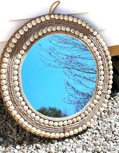 Miroir mural en mosaïque moderne et lumineux, écologique, en verre fait main, ensemble de 4 pièces pour la décoration de la maison - Product Image 5