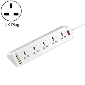 LDNIO SC10610 30W 10+6 Ports <b>Fast</b> <b>Charging</b> UK <b>Plug</b> Travel Adapter for Home Office Use - Product Image 1
