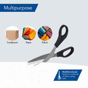 Nouvelle Collection Ciseaux ergonomiques polyvalents à manche en plastique 2 ans de garantie Ciseaux universels en plastique ménagers 20.4 cm - Product Image 4